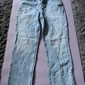 Women's Light Blue Jeans button down